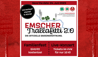 Zweite Auflage des Emscher-Trallafitti wird offizielle Saisoneröffnung