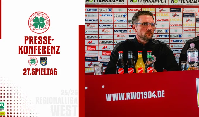 Pressekonferenz RWO - SC Wiedenbrück