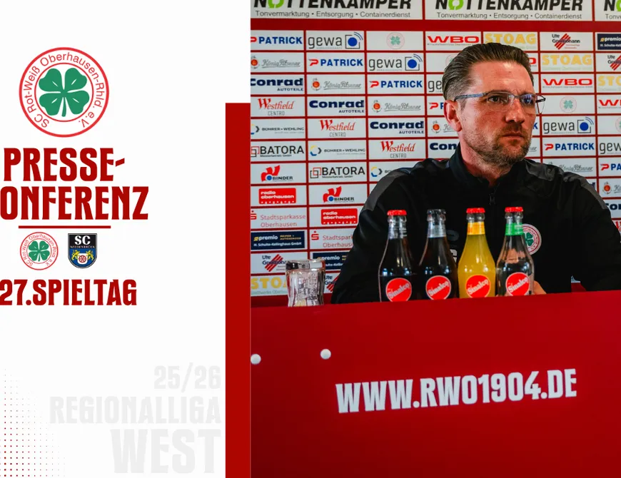 Pressekonferenz RWO - SC Wiedenbrück