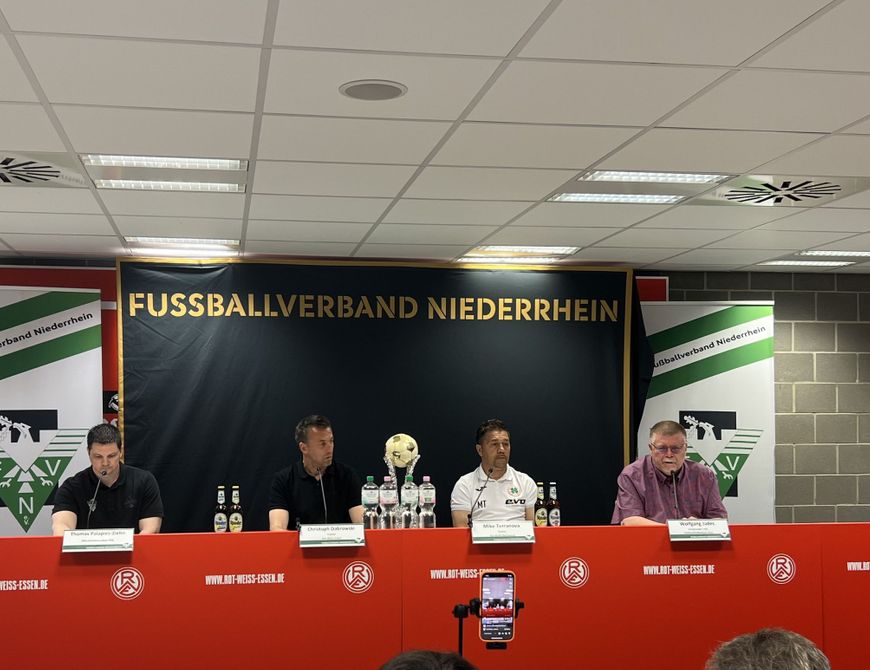 Pressekonferenz vor dem Finale