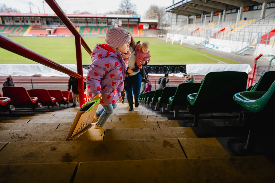Foto zum Newsartikel Strahlende Gesichter bei der Ostereiersuche