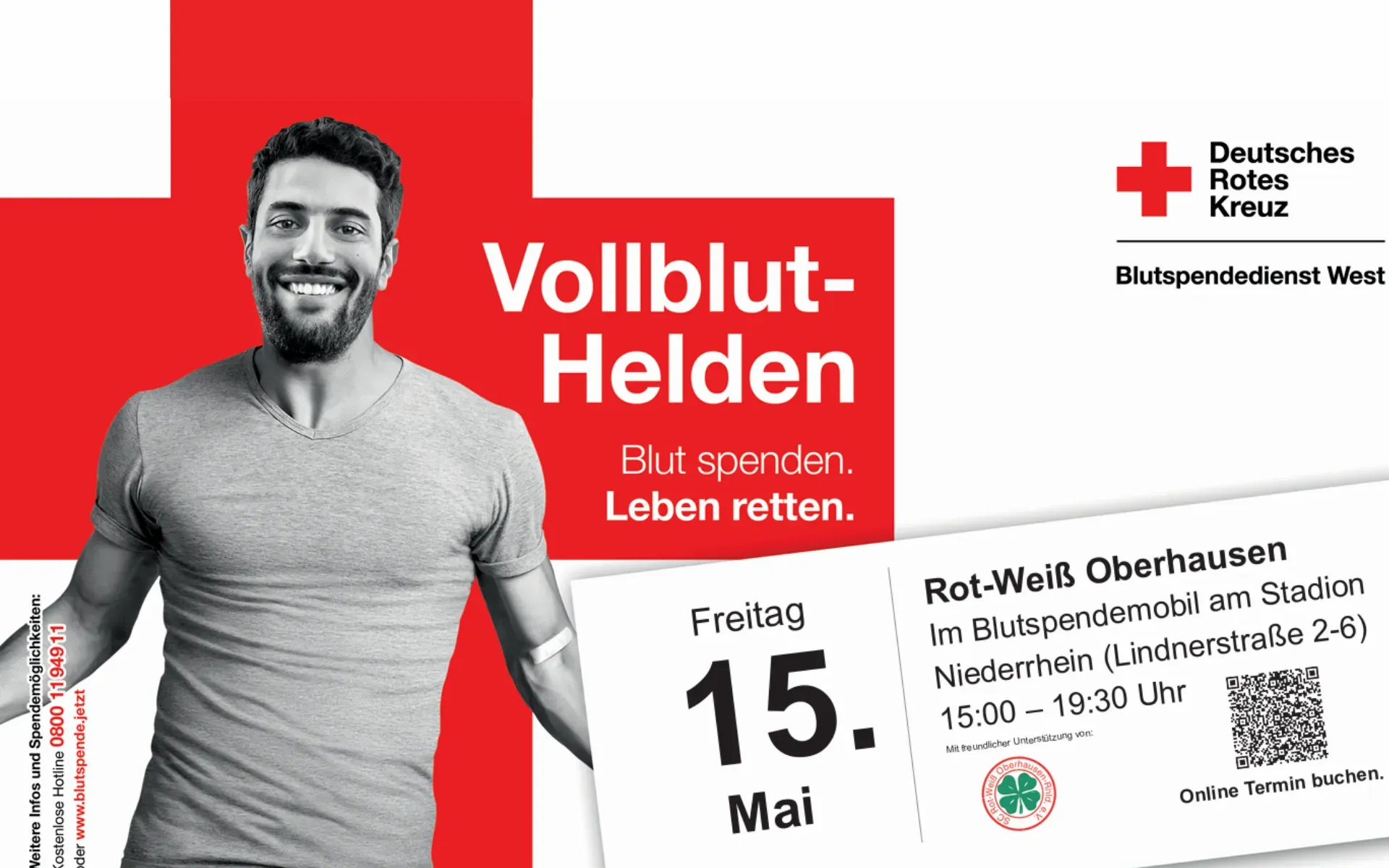 5. Blutspendetag am 15. Mai