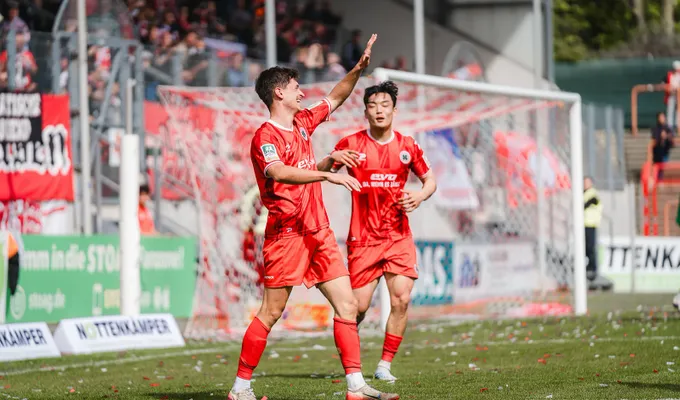 Kleeblätter bezwingen Siegen verdient