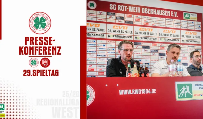 Pressekonferenz RWO - SF Siegen