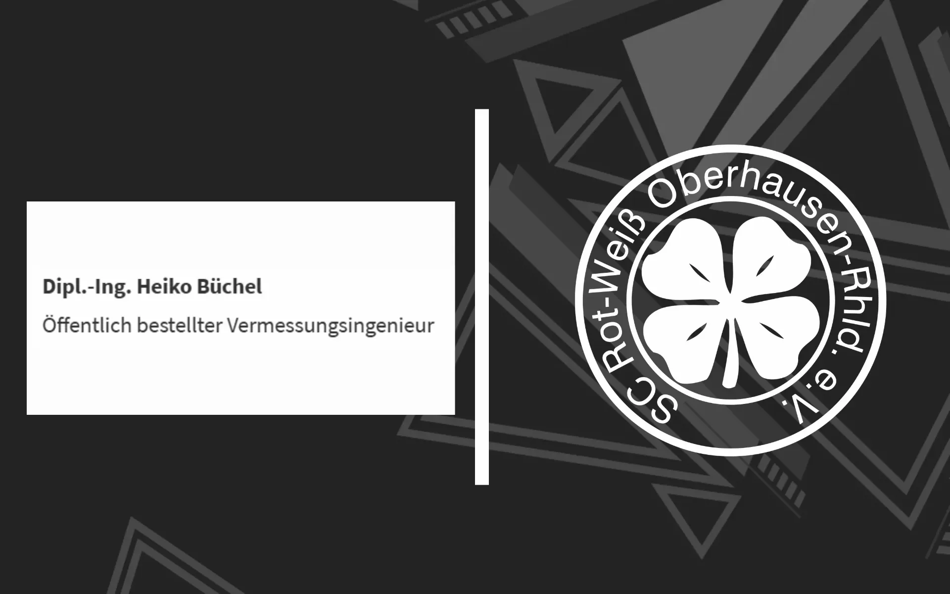 Dipl.-Ing. Heiko Büchel wird neuer Club 1904-Partner von RWO