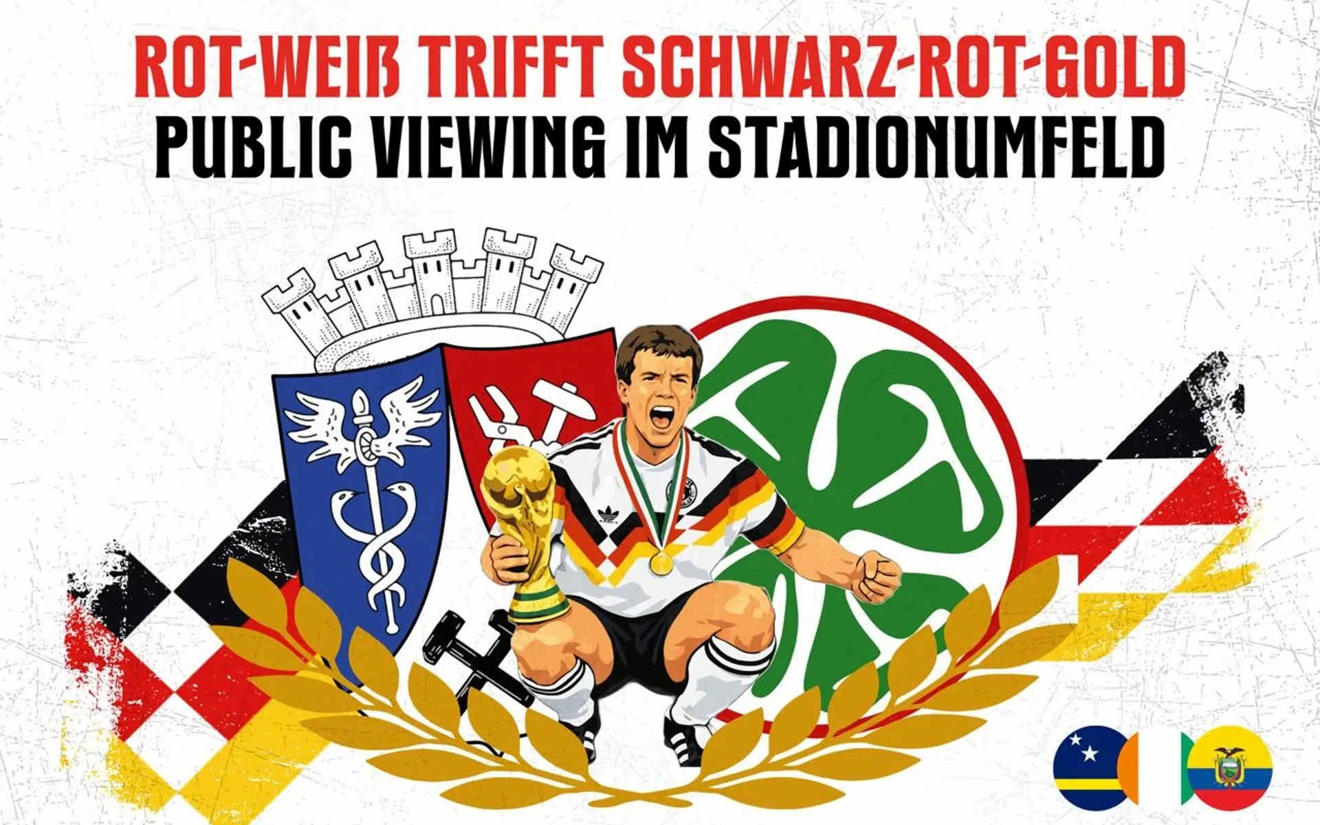 Public Viewing - die Vorrundenspiele live bei RWO erleben