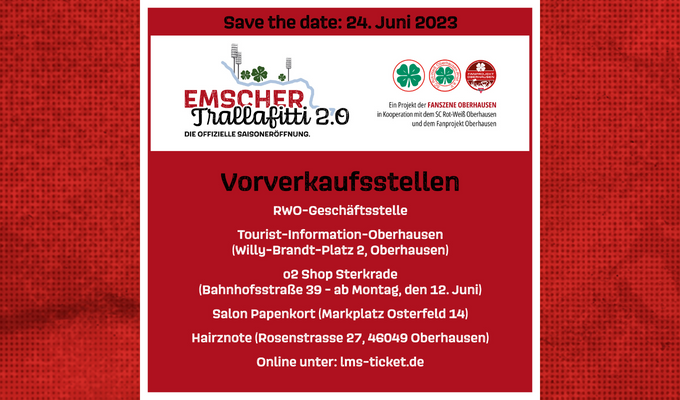 Letzte Vorverkaufs-Woche ist gestartet