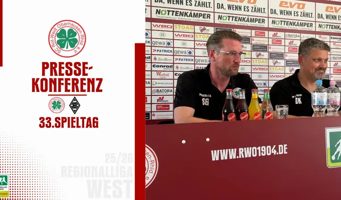  Pressekonferenz RWO-Borussia Mönchengladbach U23