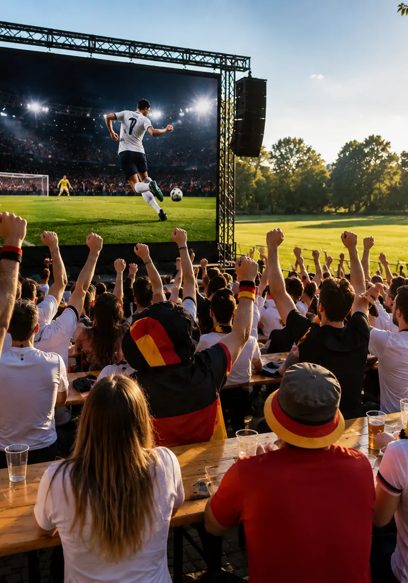 Public Viewing bei RWO