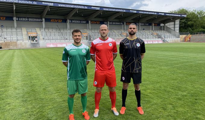 Rot-Weiß Oberhausen stellt Spielkleidung für die Saison 2023/24 vor