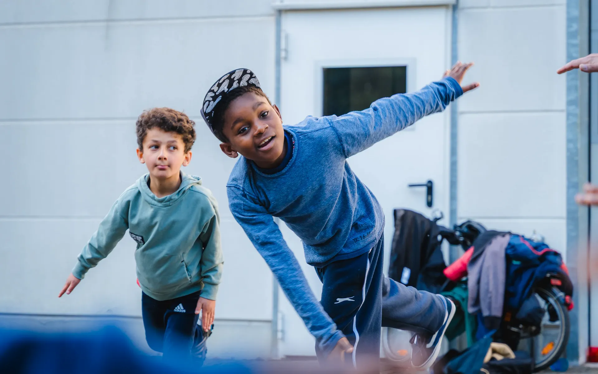 Friedensdorf-Kinder trainieren für den Kleeblattlauf