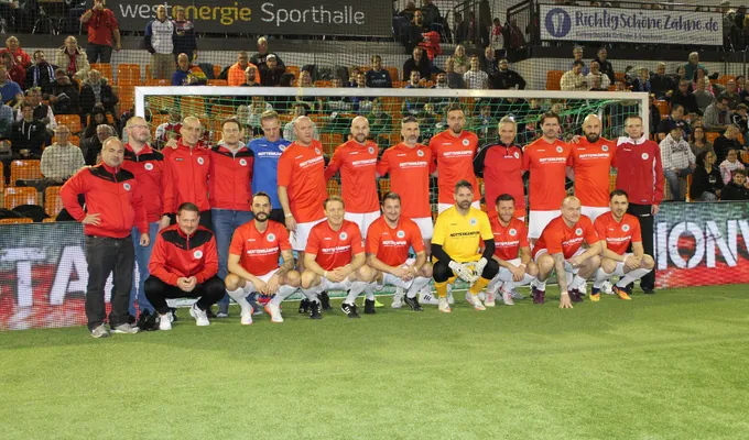 Traditionsteam zu Gast beim 1. FC Mülheim