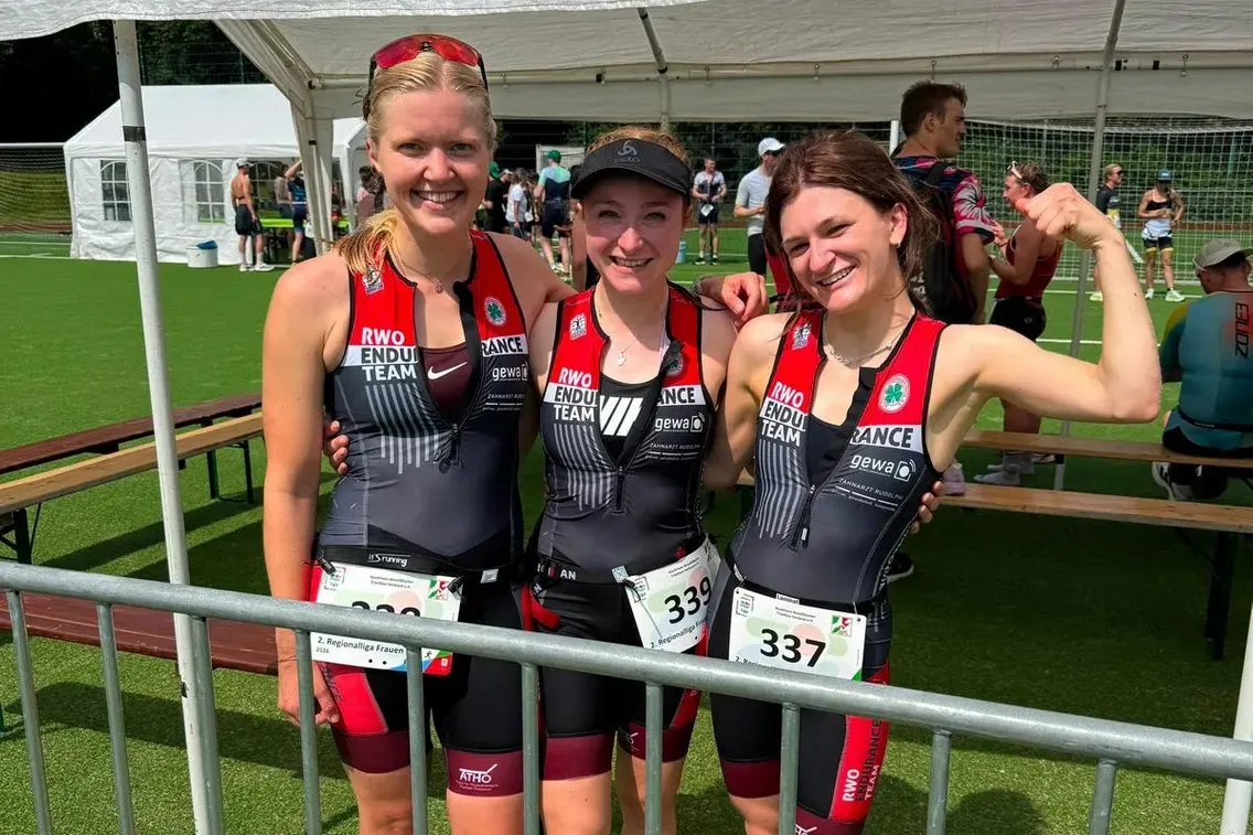 Foto zum Newsartikel gewa Triathlon Team überzeugt in Hückeswagen