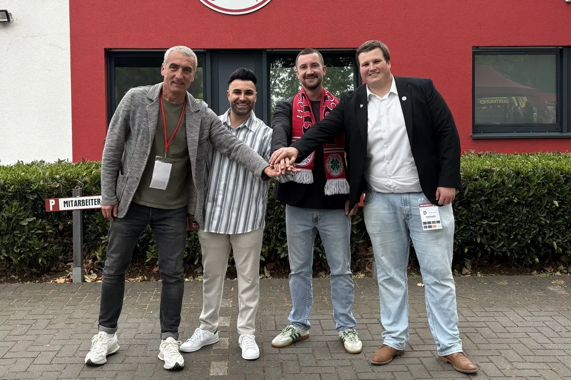 Foto zum Newsartikel Cetin & Konopatzki werden neuer Club 1904-Partner von RWO
