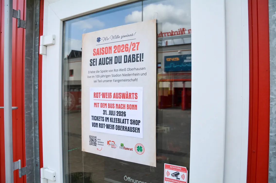 Foto zum Newsartikel Plakataktion der Fanszene: Oberhausen für RWO