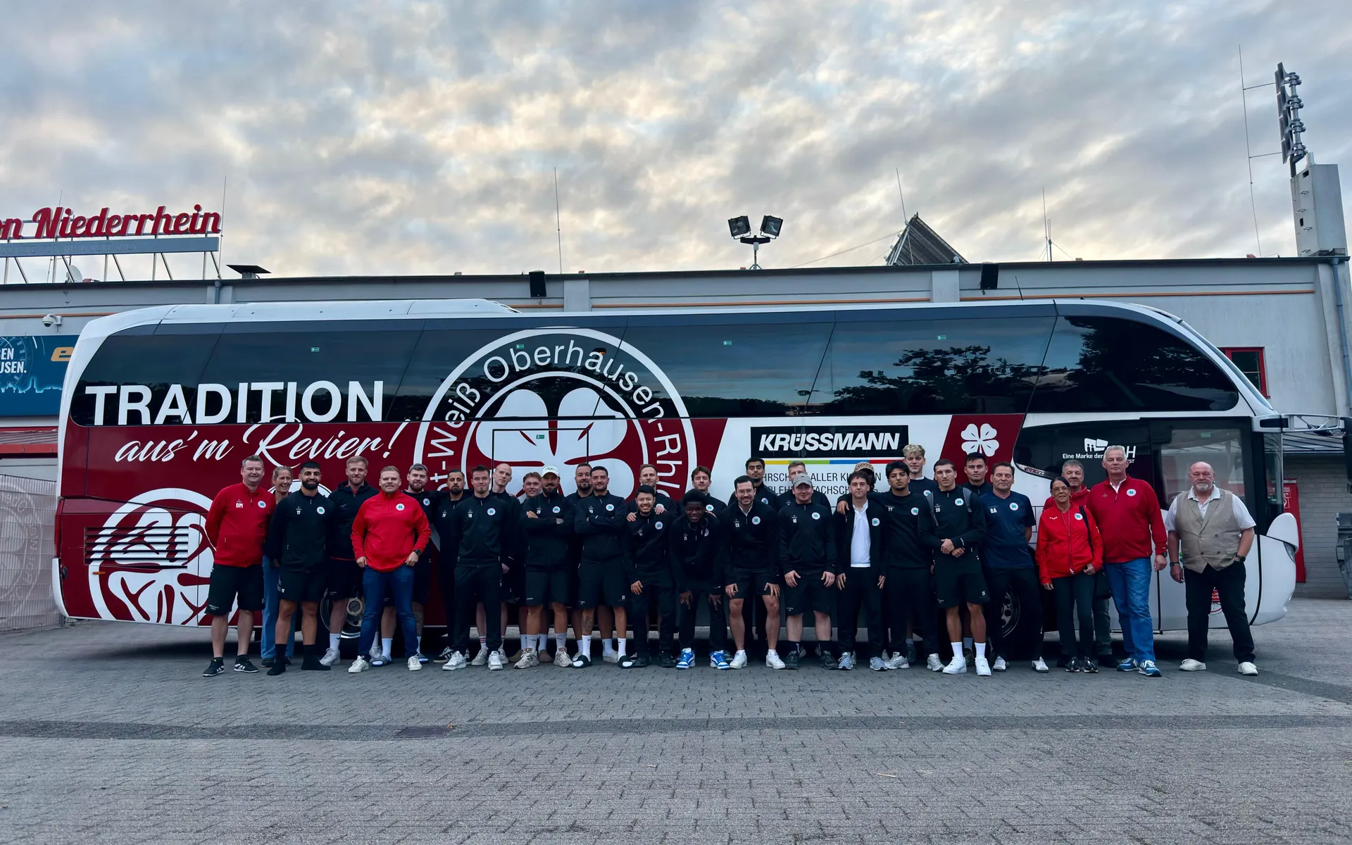 RWO 2 auf dem Weg ins Trainingslager 