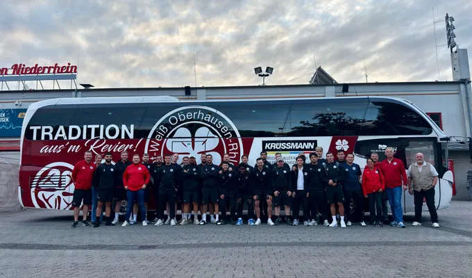 RWO 2 auf dem Weg ins Trainingslager 