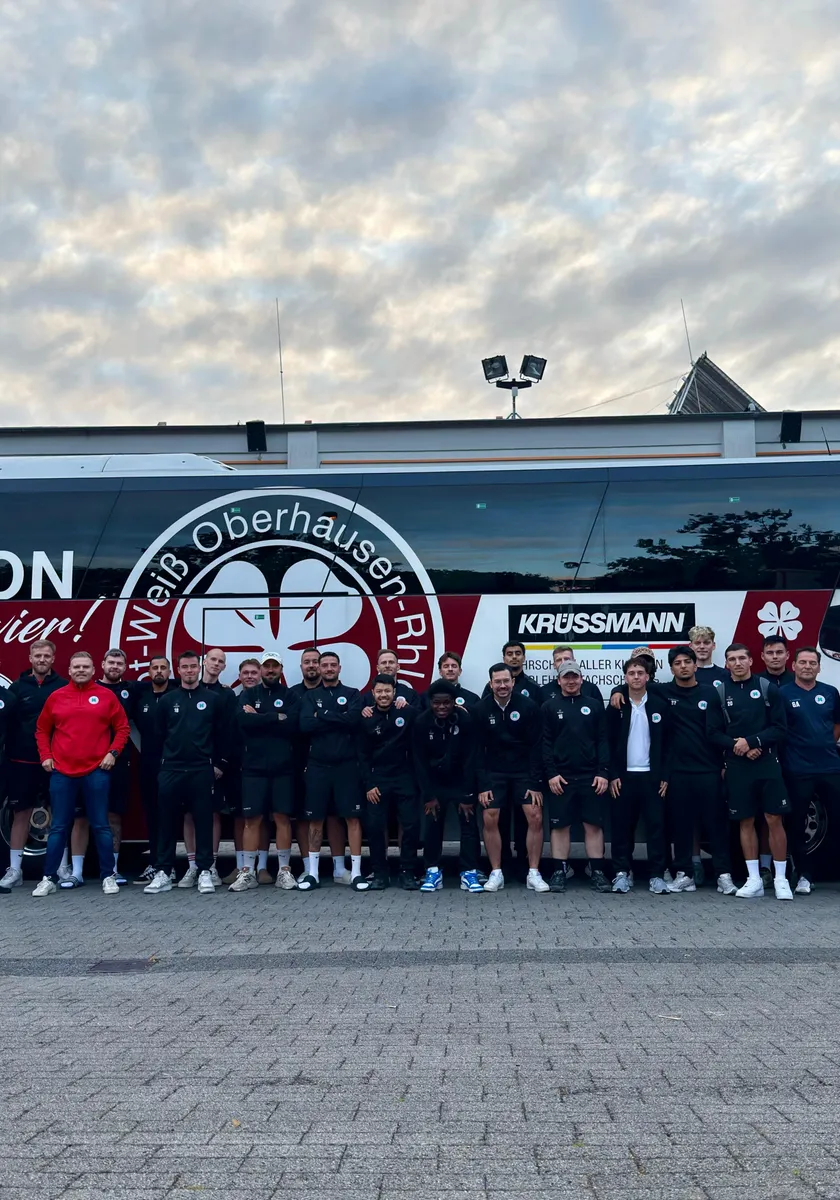 RWO 2 auf dem Weg ins Trainingslager 