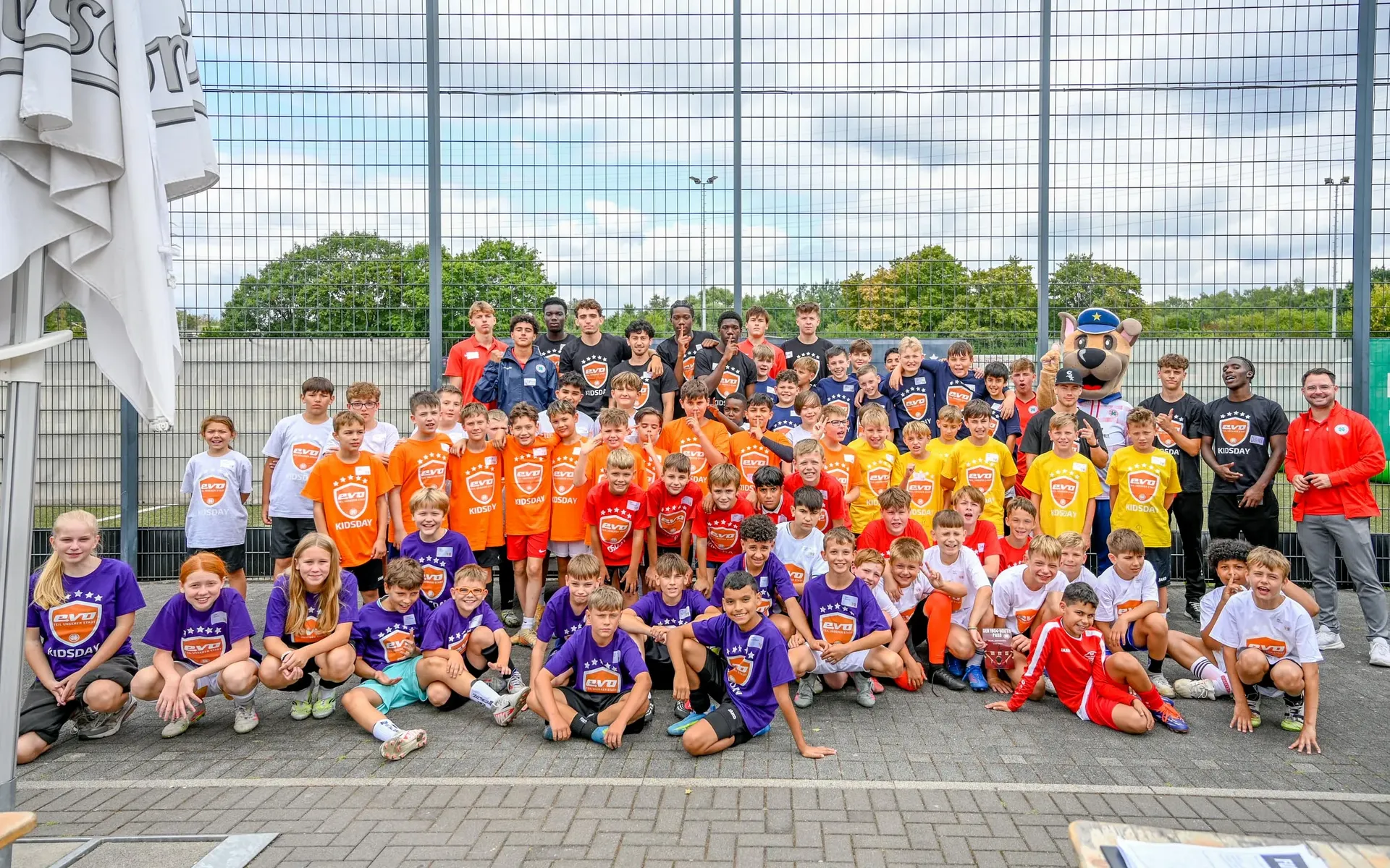 evo-kidsday 2026 – Über 160 Kinder im Fußballfieber
