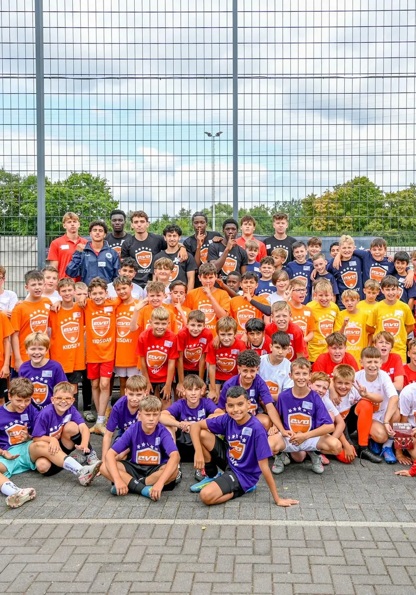 evo-kidsday 2026 – Über 160 Kinder im Fußballfieber