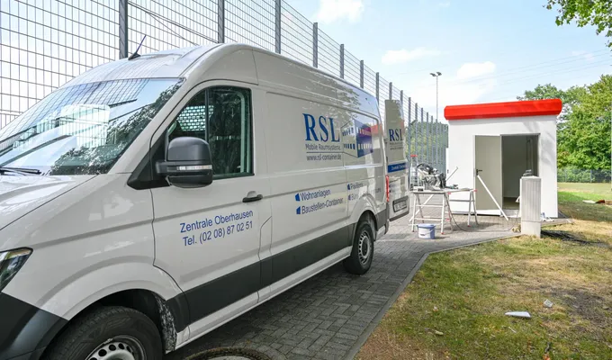 RSL stellt Raumzellenanlage für NLZ bereit 