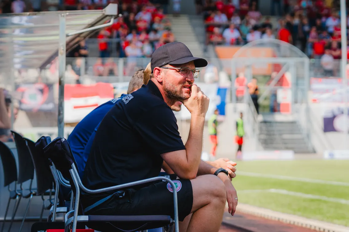 Foto zum Newsartikel Das sagt Cheftrainer Gunkel zum Spiel gegen Lotte