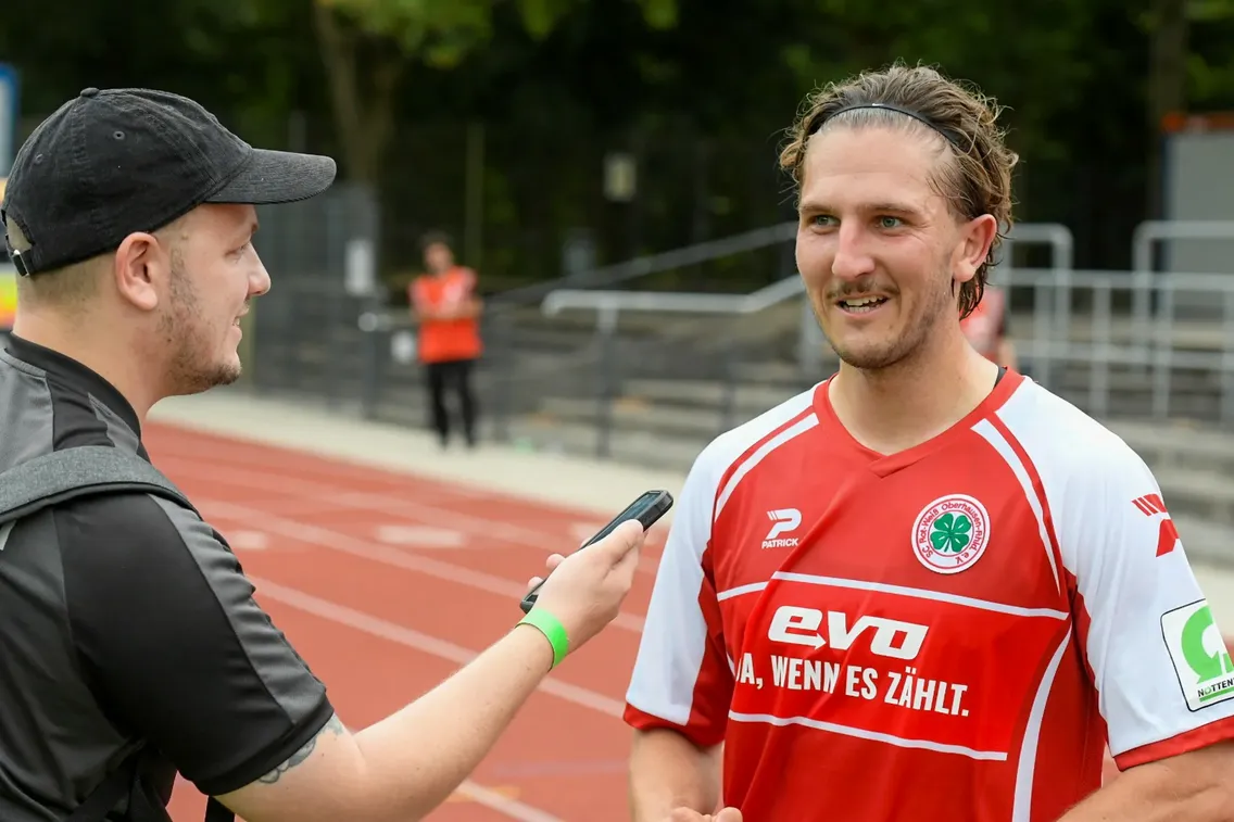 Foto zum Newsartikel Emotionales Comeback von Nico Klaß bei RWO-Sieg