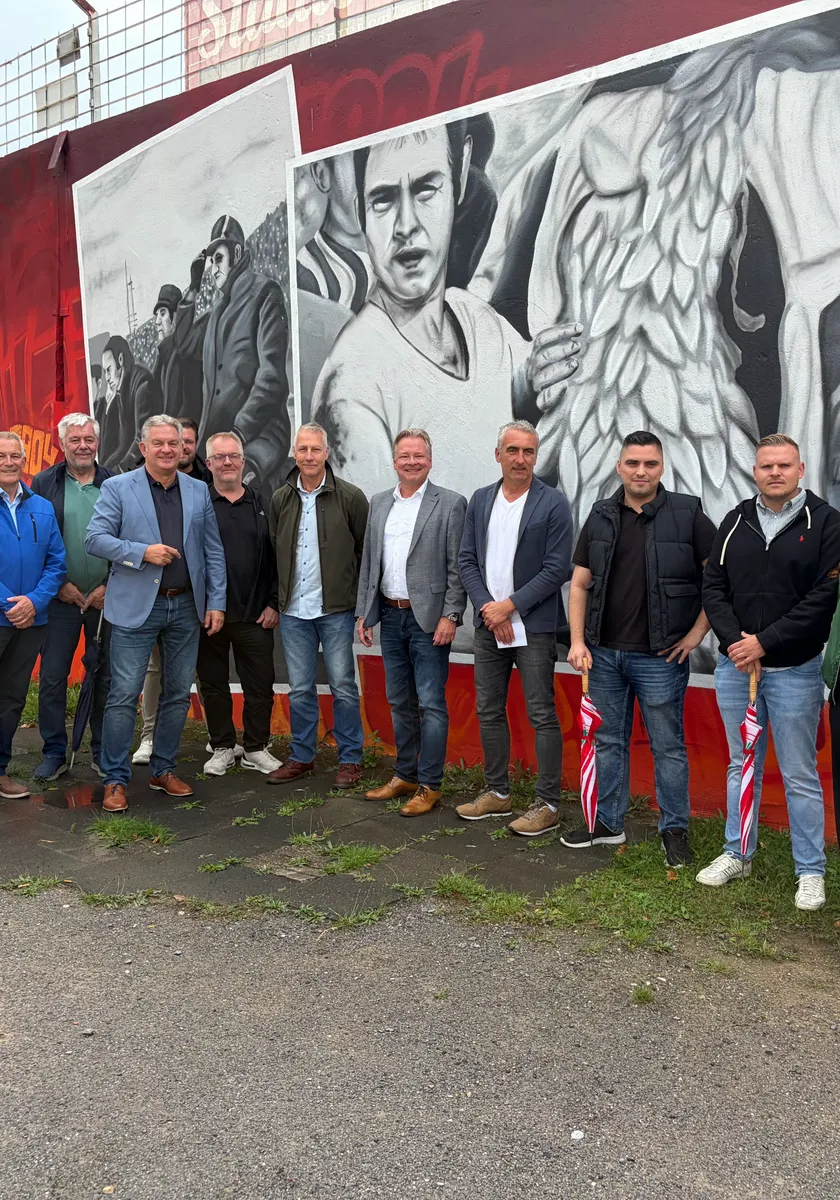 Wanderroute „100 Jahre Stadion Niederrhein" eingeweiht