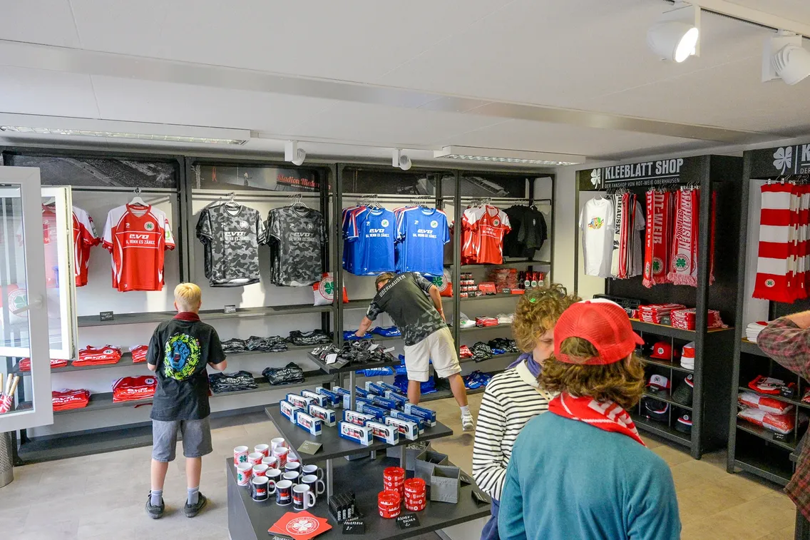 Foto zum Newsartikel Kleeblattshop heute nur bis 16 Uhr geöffnet
