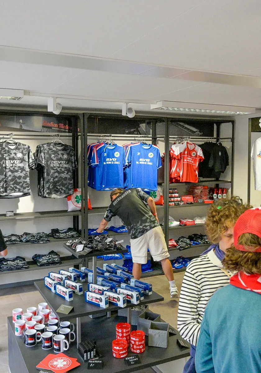Kleeblattshop heute nur bis 16 Uhr geöffnet