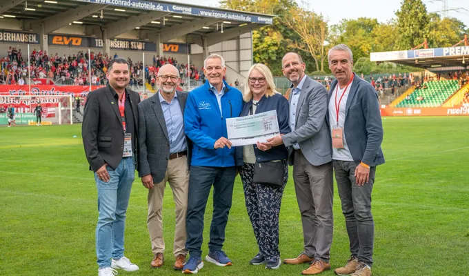 Matchworn-Trikots: Erlös geht an Oberhausener Institutionen