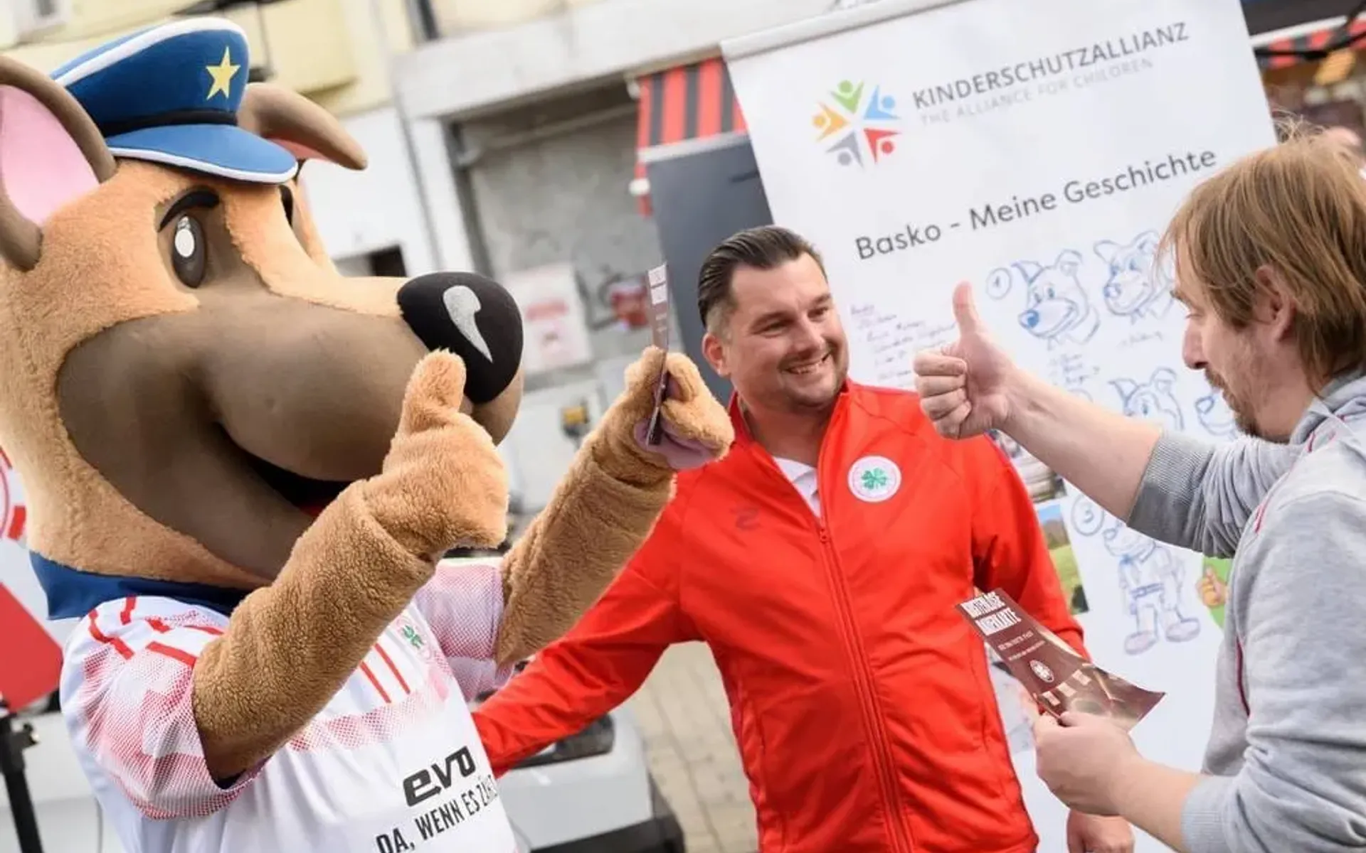 Rot-Weiße Ader informiert auf dem Osterfelder Stadtfest
