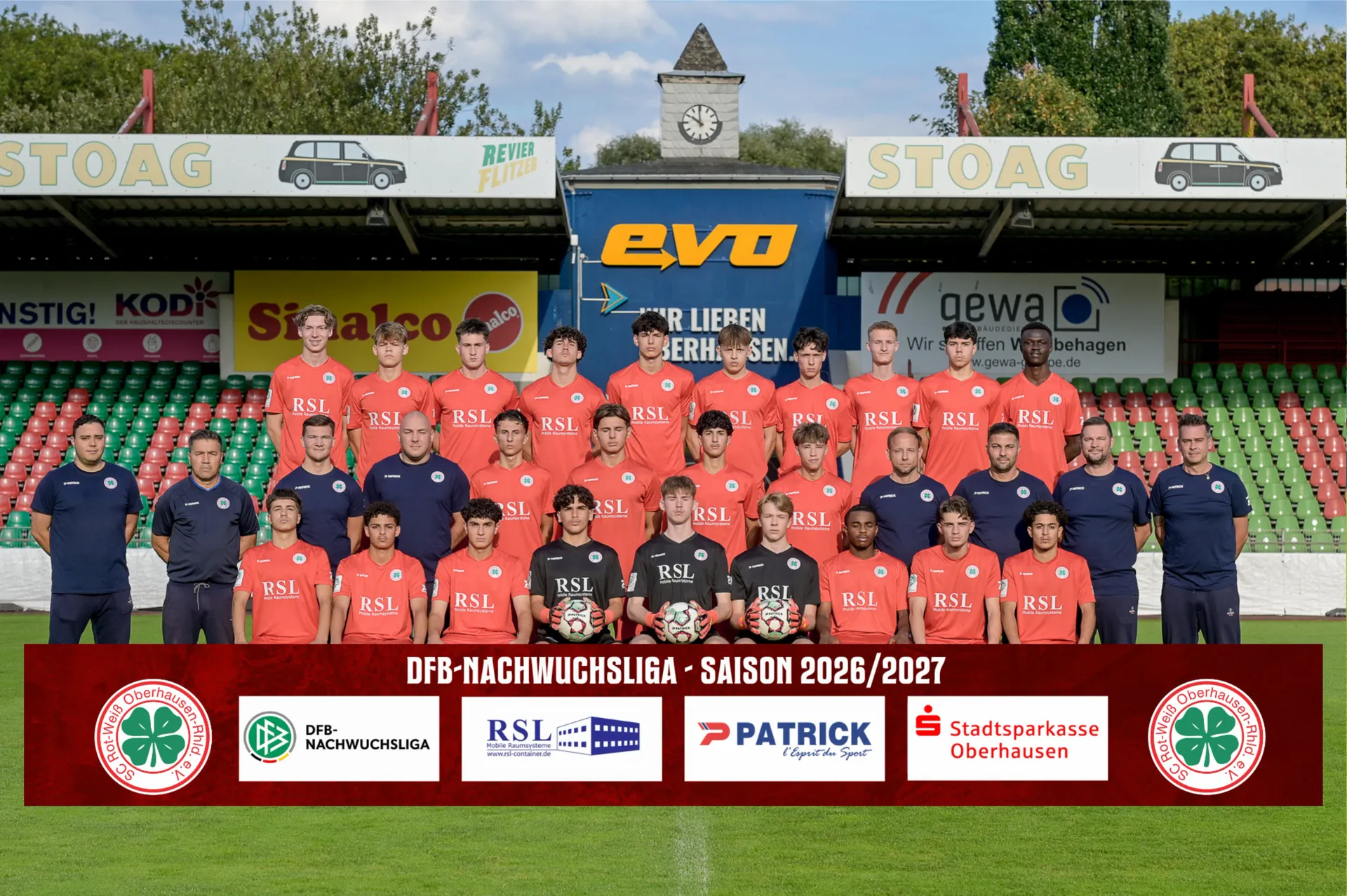 Mannschaftsfoto U17-Junioren