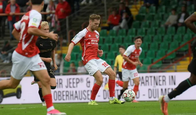 Luca Schlax über die Tabellenführung und sein wichtiges Tor