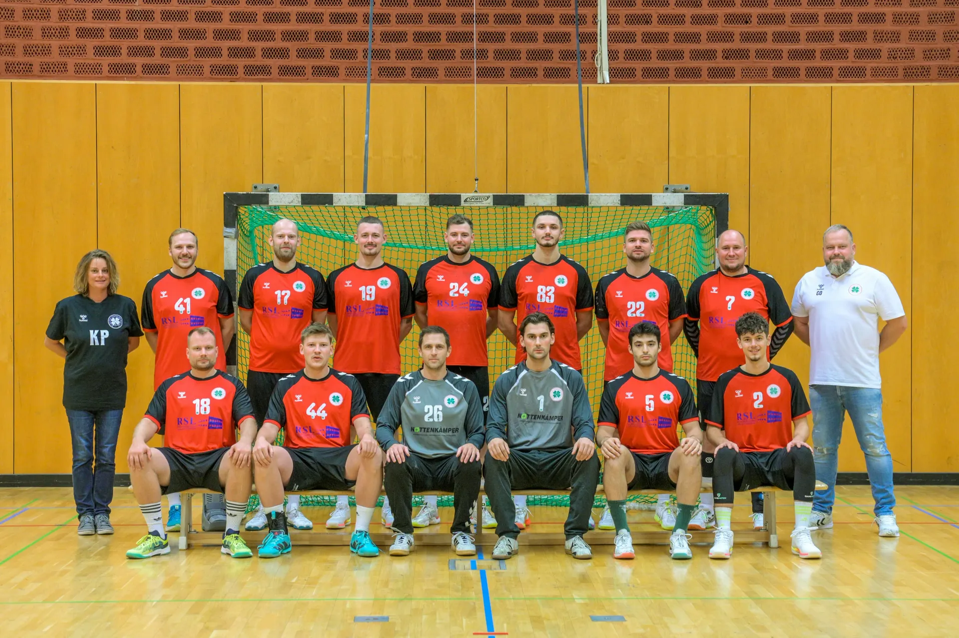 Mannschaftsfoto Handball