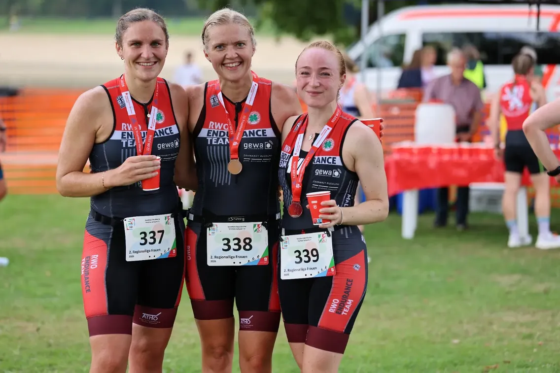 Foto zum Newsartikel gewa Triathlon Team gewinnt die 2. Regionalliga Frauen