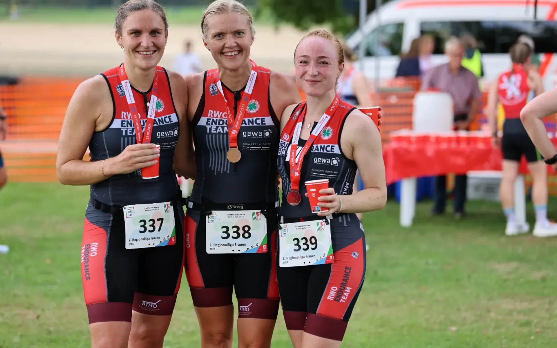 gewa Triathlon Team gewinnt die 2. Regionalliga Frauen