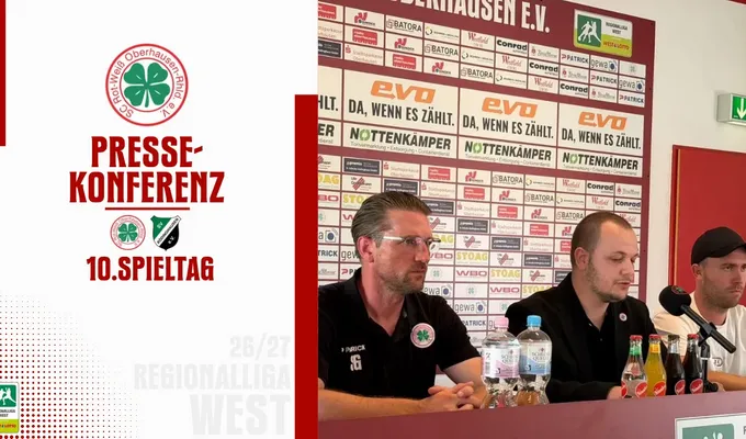 Pressekonferenz RWO - SV Rödinghausen