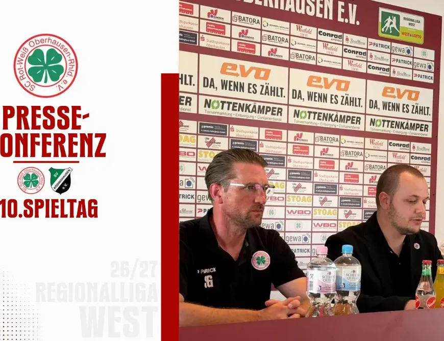 Pressekonferenz RWO - SV Rödinghausen
