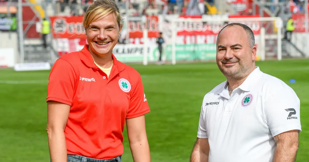 Moderatorin Sarah Borkowski verstärkt RWO-Spieltagsteam