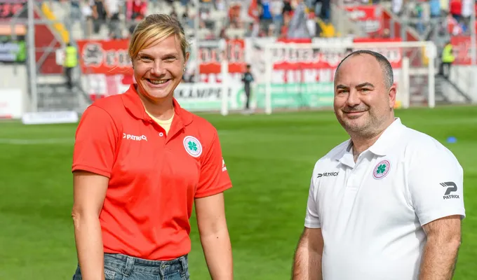 Moderatorin Sarah Borkowski verstärkt RWO-Spieltagsteam