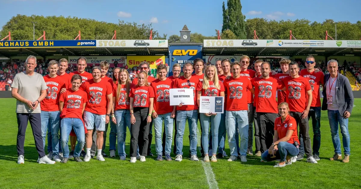 Drei Meister, drei Aufstiege: RWO Endurance Team geehrt