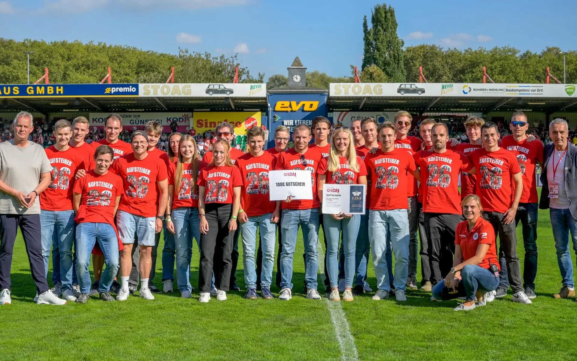 Drei Meister, drei Aufstiege: RWO Endurance Team geehrt