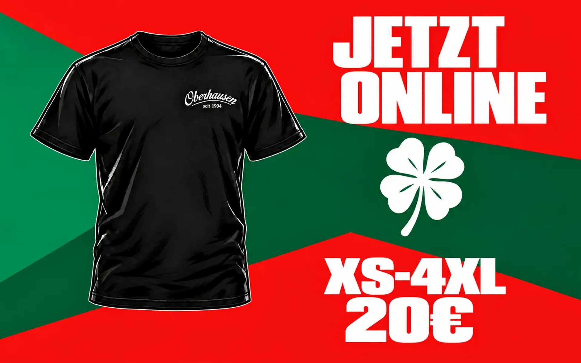 Jetzt T-Shirt sichern, nur solange der Vorrat reicht!