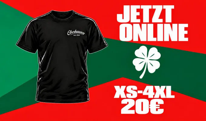 Jetzt T-Shirt sichern, nur solange der Vorrat reicht!