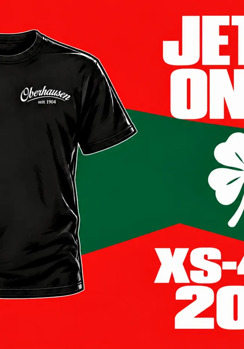 Jetzt T-Shirt sichern, nur solange der Vorrat reicht!
