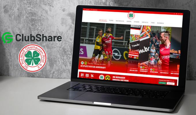 RWO und ClubShare präsentieren neue RWO-Website
