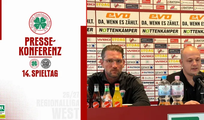 Pressekonferenz RWO - SG Wattenscheid