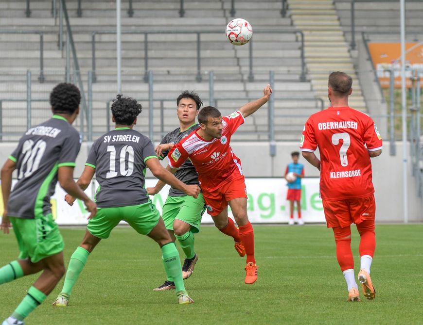 Unentschieden im Testspiel gegen Straelen