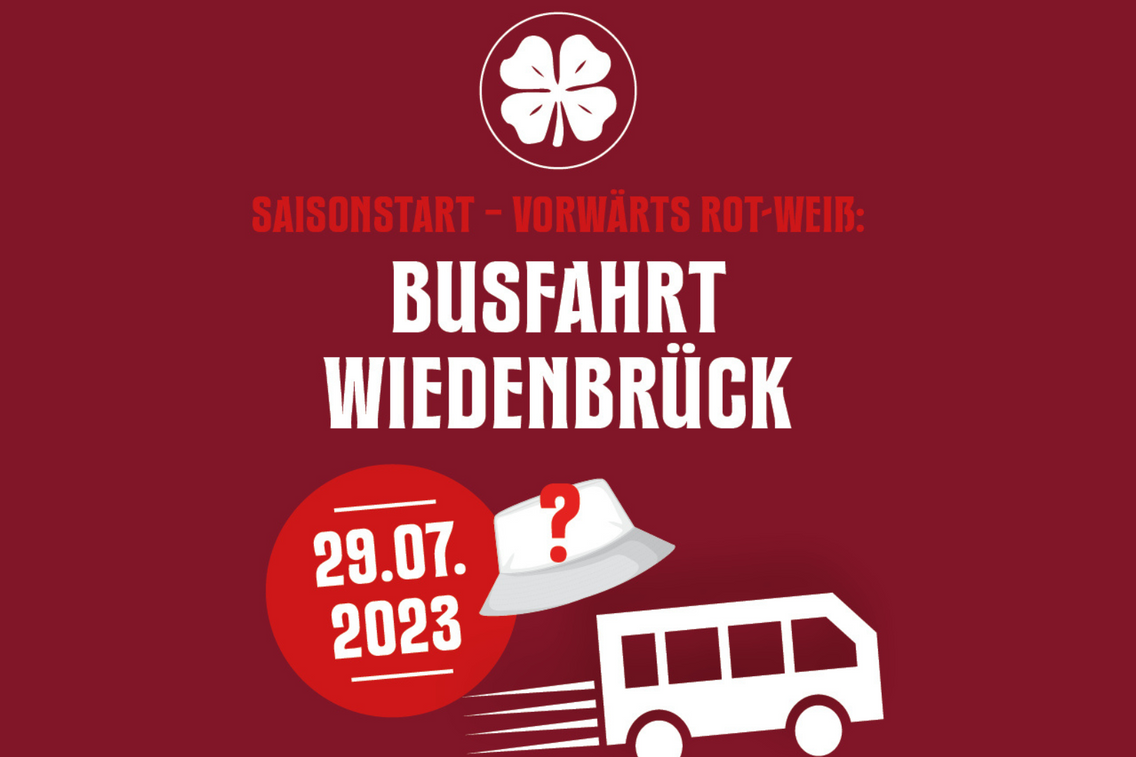 Foto zum Newsartikel Vorwärts Rot-Weiß - Gemeinsam nach Wiedenbrück